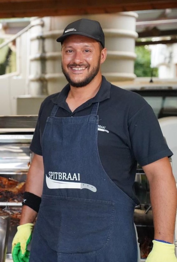 Picture of the owner of spitbraai